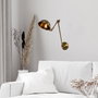 Opviq Sivani - MR-657 Aplique de Pared de Cobre Vintage